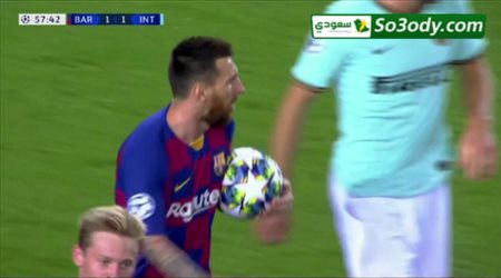 أهداف مباراة .. برشلونة 2 - 1 إنتر ميلان ..دوري أبطال أوروبا