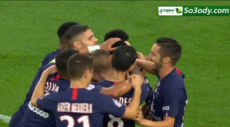 أهداف مباراة .. باريس سان جيرمان 4 - 0 انجين .. الدوري الفرنسي