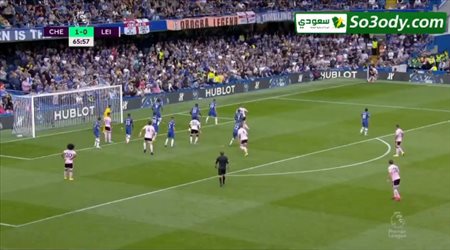 هدف التعادل لليستر سيتي في شباك تشيلسي .. الدوري الانجليزي