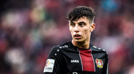 مهارات نجم ليفركوزن الشاب كاي هافيرتز