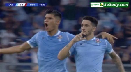 اهداف مباراة .. لاتسيو 1 - 1 روما .. الدوري الايطالي