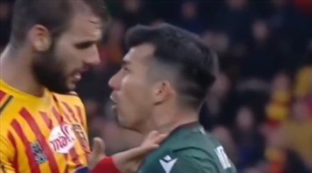 لاعب يعتدي على مدربه المصاب بالسرطان في الدوري الإيطالي