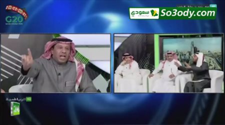 بندر الرزيحان لعبد العزيز المريسل :من يوم ما فاز بالكأس والهلال ضاغطك ضغط