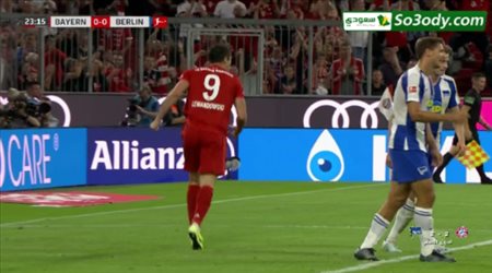 اهداف مباراة .. بايرن ميونخ 2 - 2 هيرتا برلين .. الدوري الالماني