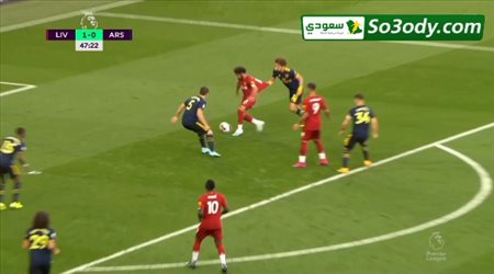 محمد صلاح يحرز الهدف الثاني لليفربول .. الدوري الانجليزي