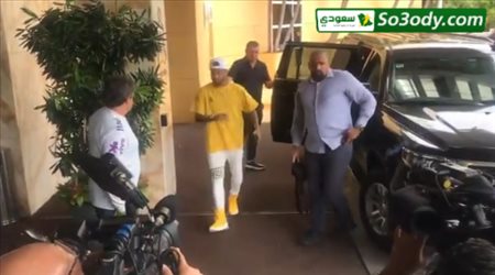 وصول نيمار إلى أمريكا