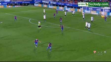اهداف مباراة .. إيبار 3 - 2 إشبيلية .. الدوري الاسباني