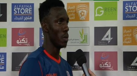 تصريحات لاعبي الاهلي والفيحاء عقب نهاية المباراة