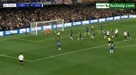اهداف مباراة .. تشيلسي 0 - 1 فالنسيا .. دوري ابطال اوروبا