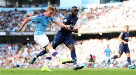 ملخص مباراة.. مانشستر سيتي 2 - 2 توتنهام .. الدوري الانجليزي