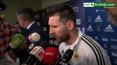 تصريحات ميسي عقب فوز الارجنتين علي البرازيل في المباراة الودية