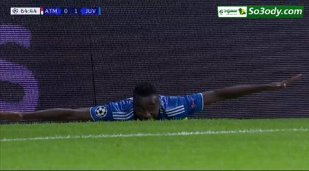 الهدف الثاني ليوفنتوس و اتليتكو يرد بالاول في 5 دقائق .. دوري ابطال اوروبا