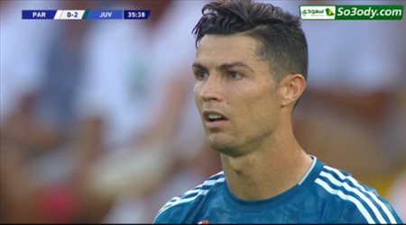 هدف رونالدو الملغي في مرمى بارما