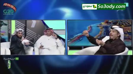 مشادة في الحصاد الرياضي بين المريسل والعبودي وبندر الرزيحان بسبب دعم الهلال بلميار ونصف دولار