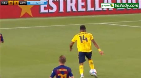اهداف مباراة .. برشلونة 2 - 1 ارسنال .. كأس جوهان غامبر