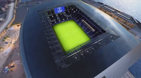 تصميم ملعب إيفرتون الجديد