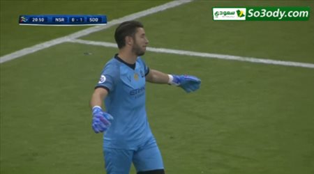 الهدف الاول للسد في مرمى النصر .. دوري ابطال اسيا