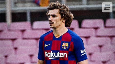 أول ظهور لجريزمان بقميص برشلونة