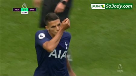 أهداف مباراة.. مانشستر سيتي 2 - 2 توتنهام .. الدوري الانجليزي