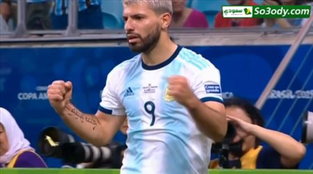 الهدف الثاني  للارجنتين في مرمى قطر .. كوبا امريكا 2019