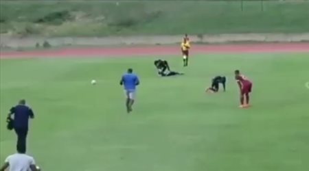 الصاعقة تضرب لاعبين أثناء مباراة كرة قدم