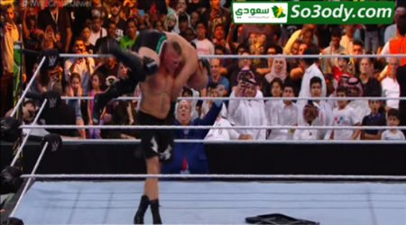 أولى مباريات عرض الـ Crown Jewel بالرياض بين بروك ليسنر وكين فيلاسكيز