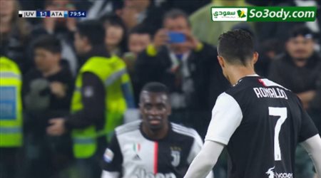 اهداف مباراة .. يوفنتوس 1 - 1 اتلانتا .. الدوري الايطالي