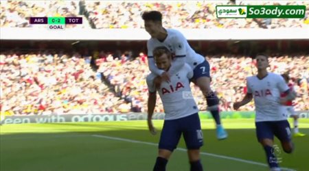 اهداف مباراة .. ارسنال 2 - 2 توتنهام .. الدوري الانجليزي