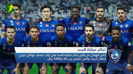نشرة الهلال| عودة العابد والدوسري الأفضل في السعودية