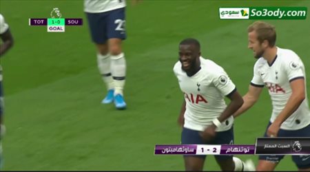 اهداف مباراة .. توتنهام 2 - 1 ساوثهامتون .. الدوري الانجليزي