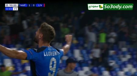 هدف نابولي الثاني في ليفربول .. دوري أبطال أوروبا