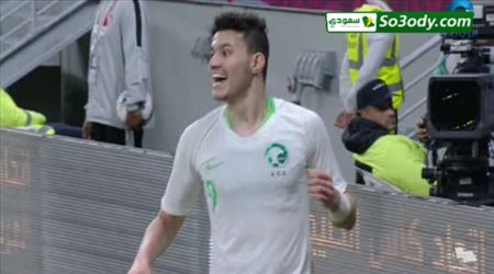 هدف منتخبنا الوطني الأول في مرمى قطر