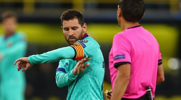 ميسي يشارك للمرة الأولى مع برشلونة أمام بوروسيا دورتموند