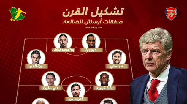 صفقات أرسنال الضائعة.. تشكيل القرن بقيادة ميسي وكريستيانو رونالدو