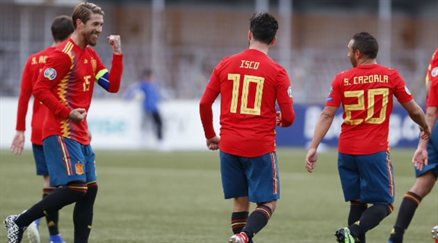 تصفيات يورو 2020| إسبانيا تتغلب على جزر الفارو دون عناء