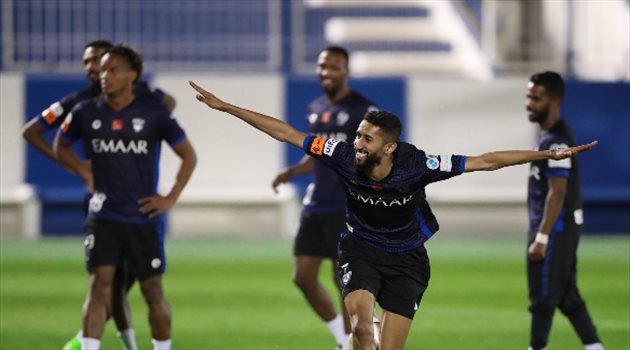 الهلال يختتم تدريباته استعدادا لمواجهة النصر