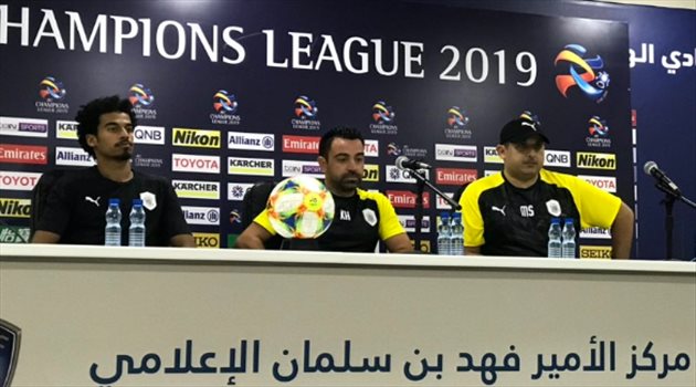 تشافي يطلق تصريحات نارية ويتوعد الهلال قبل نصف النهائي الآسيوي