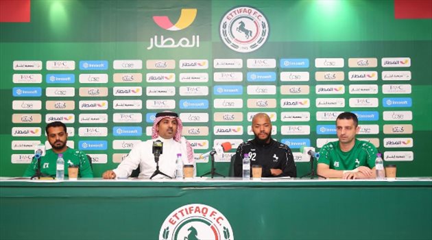 خالد العطوي: نسعى للفوز على الفتح والظفر بالنقاط الثلاث