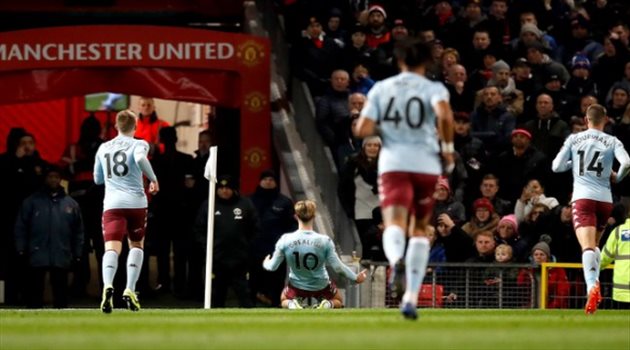 مانشستر يونايتد يواصل السقوط بالتعادل مع أستون فيلا بالدوري الإنجليزي