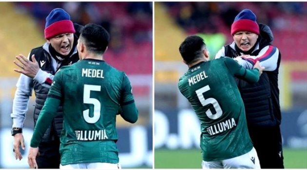 سعودي لايت| مشهد غريب.. لاعب يعتدي على مدربه المصاب بالسرطان في الدوري الإيطالي