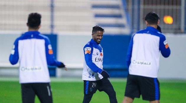 الهلال يختتم تدريباته استعدادا لمواجهة الأهلي