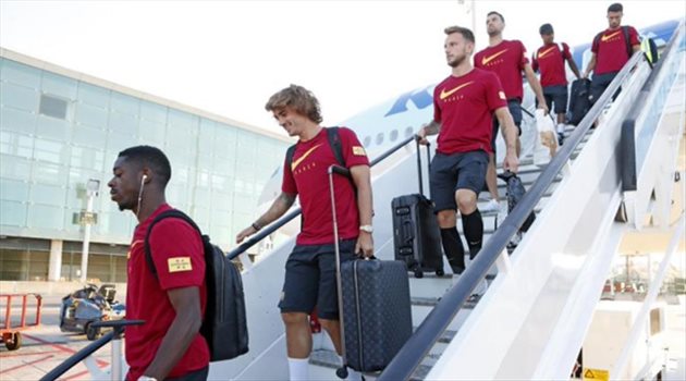 الكشف عن موعد عودة ميسي وسواريز لتدريبات برشلونة