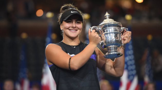 الكندية بيانكا تفاجئ سيرينا ويليامز وتتوج بأولى ألقابها في الجراند سلام