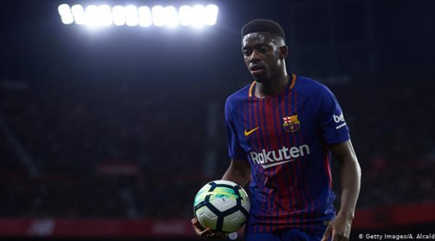 تطورات نارية بشأن تجديد ديمبلي عقده مع برشلونة 