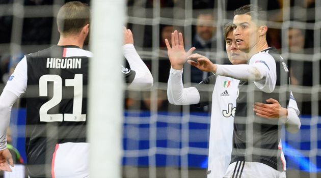  بفضل ثنائية رونالدو وهيجواين.. أتلتيكو مدريد يرافق يوفنتوس لثمن نهائي دوري الأبطال