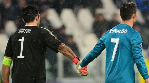 بوفون يرتاح أخيرا من "جنون" رونالدو