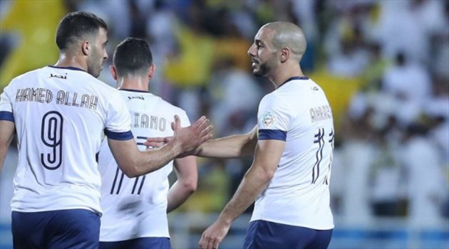 حمد الله وأمرابط يغيبان عن معسكر النصر