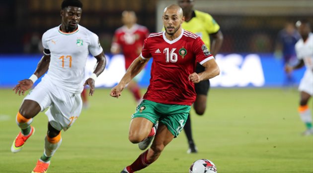  أمرابط يشارك في تعادل "قاتل" للمغرب أمام بوركينا فاسو