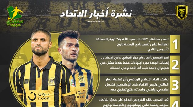 نشرة أخبار الاتحاد| مطالبة برحيل فيلانويفا.. وادعاءات الوحدة غير صحيحة