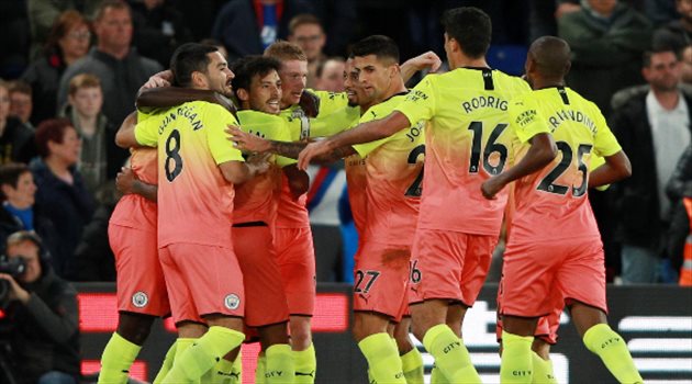 بثنائية نظيفة في كريستال بالاس.. مانشستر سيتي يواصل مطاردة ليفربول على الصدارة